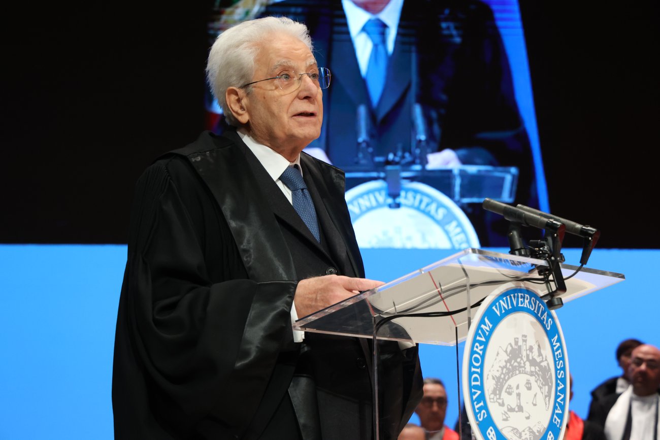 Cerimonia di conferimento del Dottorato Honoris Causa Presidente Mattarella 
