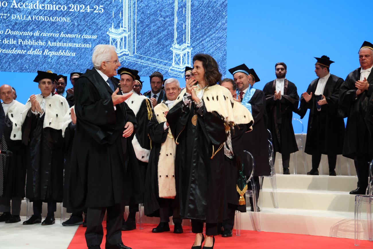 Dottorato Honoris Causa Mattarella